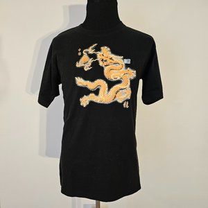 PANDAK BLACK DRAGON ADULT SHORT SLEEVE T SHIRT - SIZE XL